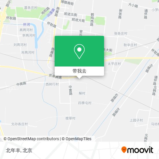 北年丰地图