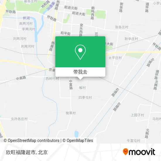 欣旺福隆超市地图