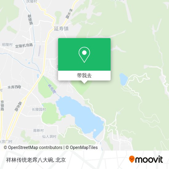 祥林传统老席八大碗地图