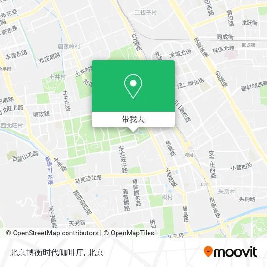 北京博衡时代咖啡厅地图