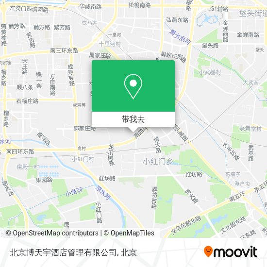 北京博天宇酒店管理有限公司地图