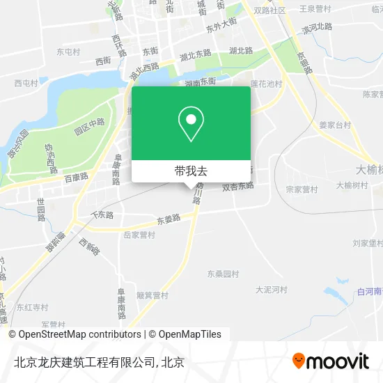 北京龙庆建筑工程有限公司地图