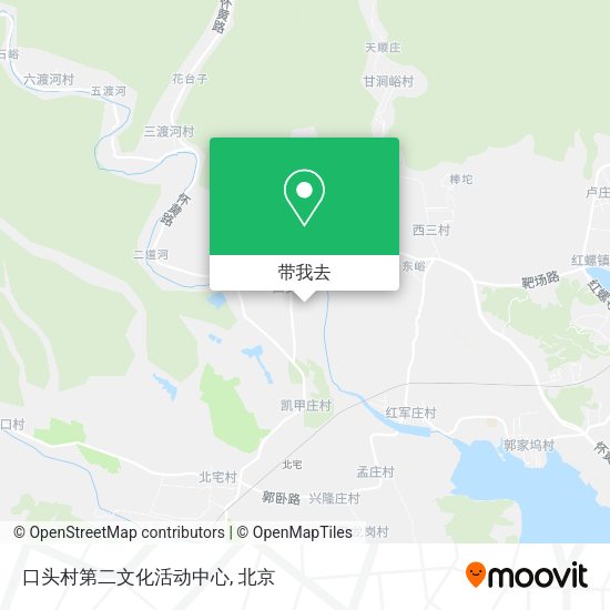 口头村第二文化活动中心地图