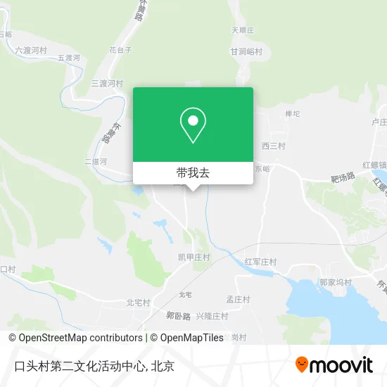 口头村第二文化活动中心地图