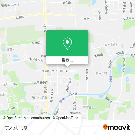 京湘府地图