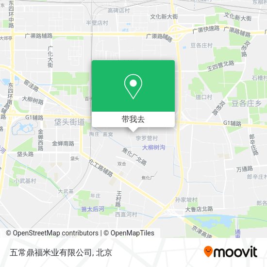五常鼎福米业有限公司地图