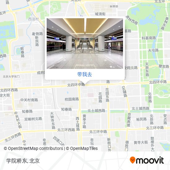 学院桥东地图