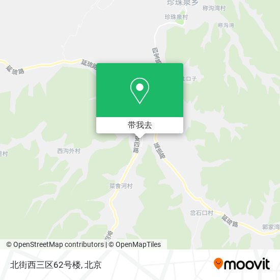 北街西三区62号楼地图