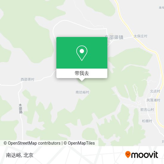 南达峪地图