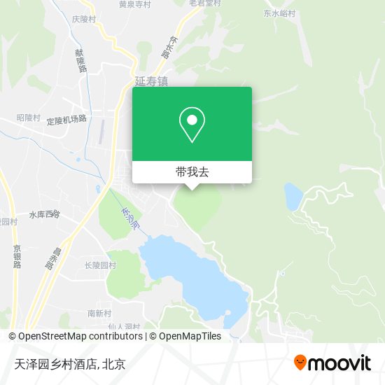 天泽园乡村酒店地图