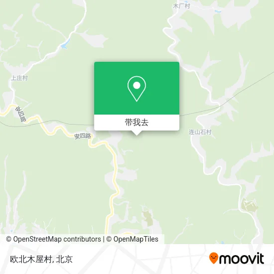 欧北木屋村地图