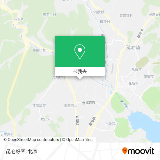 昆仑好客地图