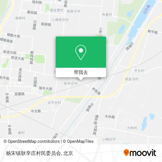 杨宋镇耿辛庄村民委员会地图