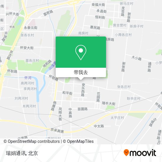 瑞娟通讯地图