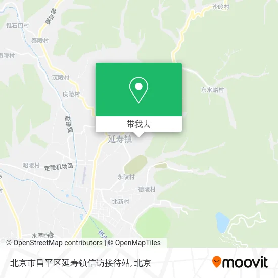 北京市昌平区延寿镇信访接待站地图