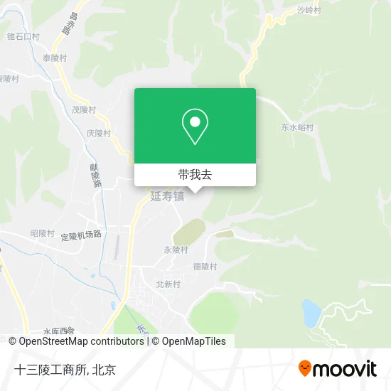 十三陵工商所地图