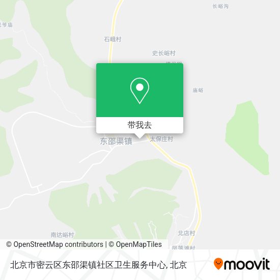 北京市密云区东邵渠镇社区卫生服务中心地图