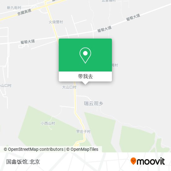 国鑫饭馆地图