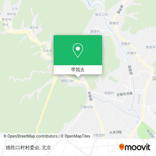 德胜口村村委会地图