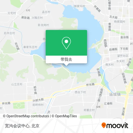 宽沟会议中心地图