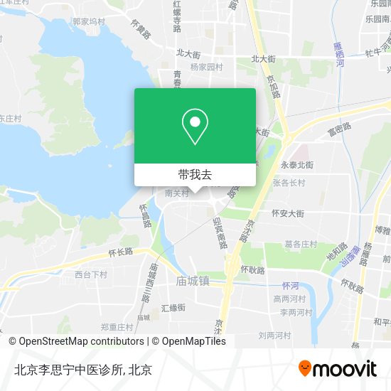 北京李思宁中医诊所地图