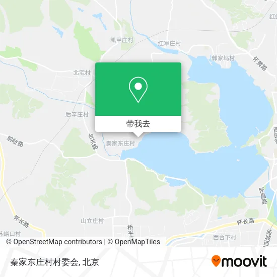 秦家东庄村村委会地图