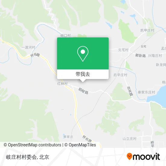 岐庄村村委会地图