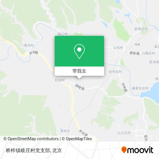 桥梓镇岐庄村党支部地图