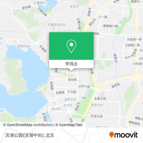 滨湖公园(滨湖中街)地图