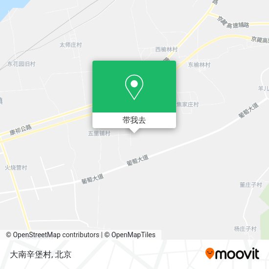 大南辛堡村地图