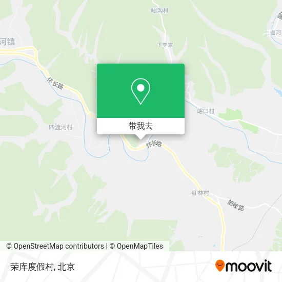 荣库度假村地图