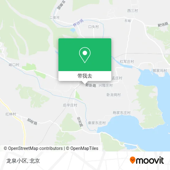 龙泉小区地图