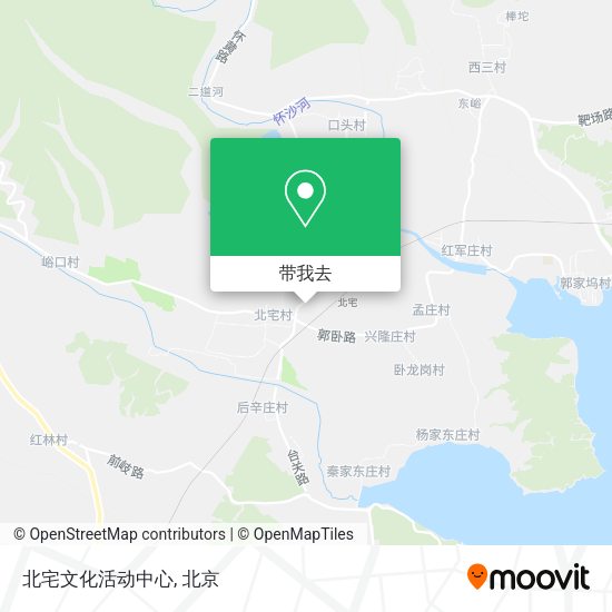北宅文化活动中心地图