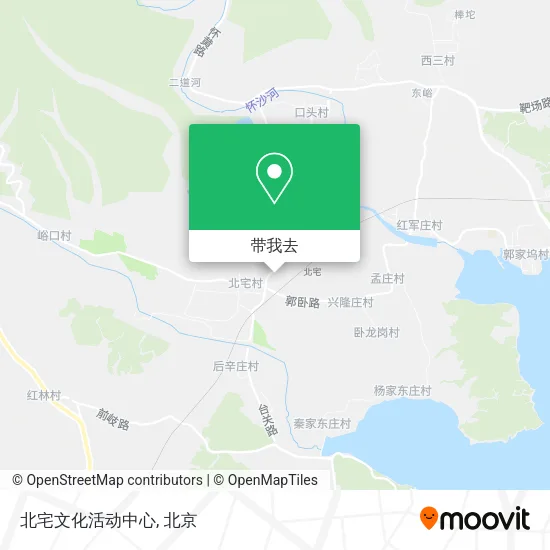 北宅文化活动中心地图