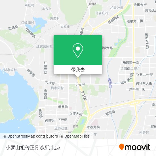 小罗山祖传正骨诊所地图