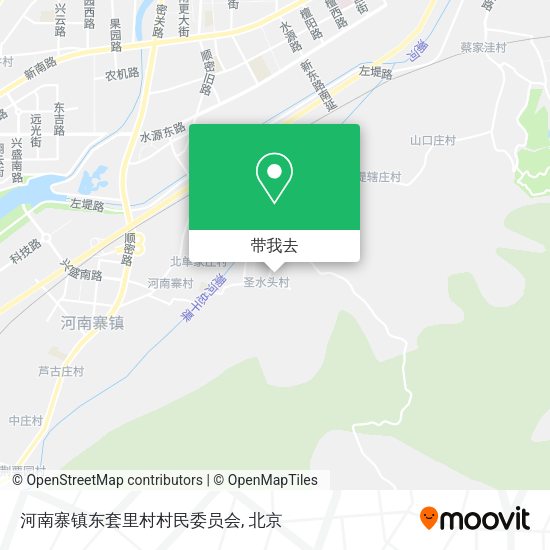 河南寨镇东套里村村民委员会地图