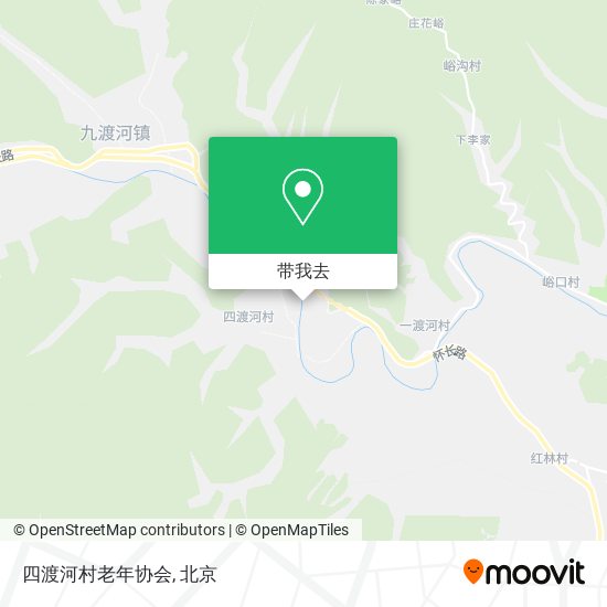 四渡河村老年协会地图