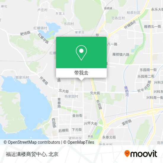 福运满楼商贸中心地图