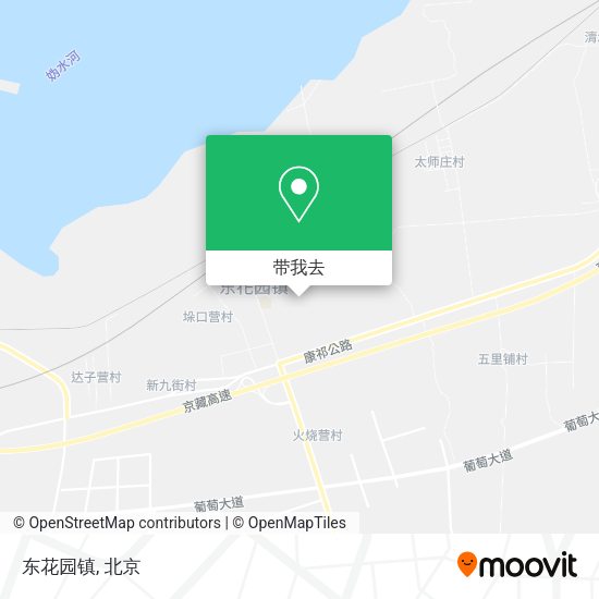 东花园镇地图