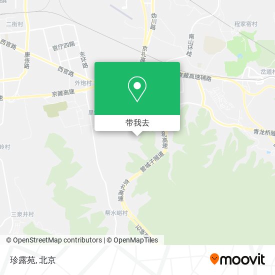 珍露苑地图