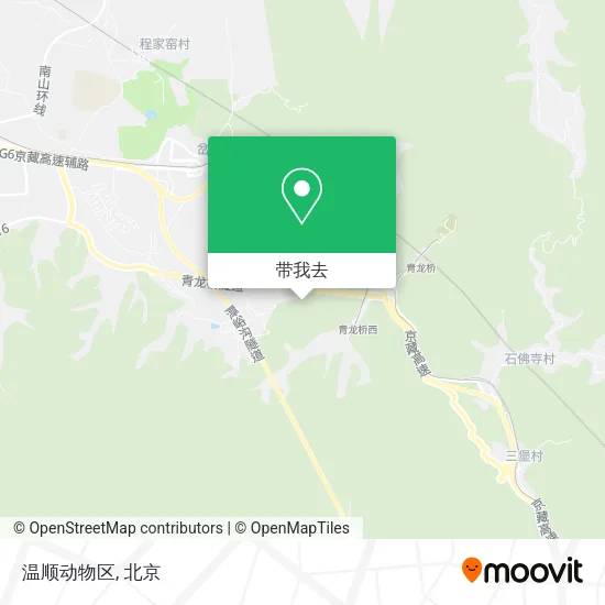 温顺动物区地图