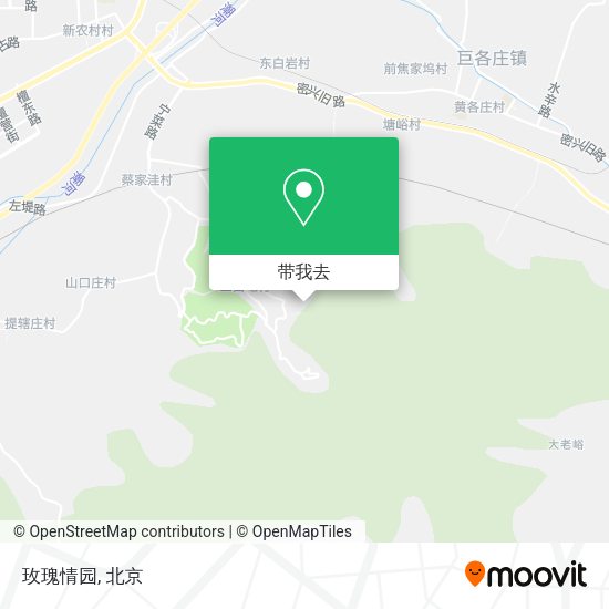 玫瑰情园地图