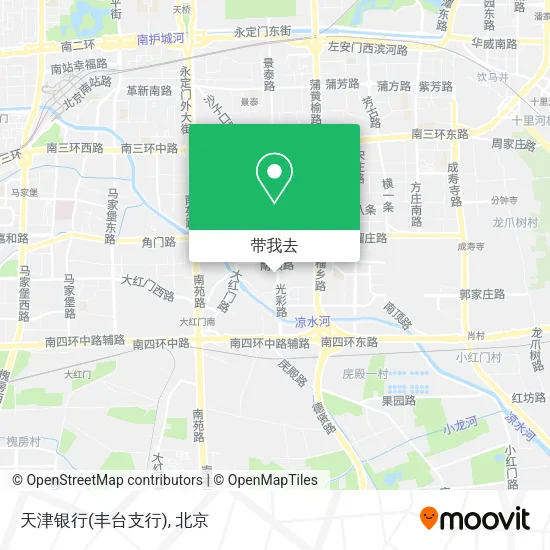 天津银行(丰台支行)地图