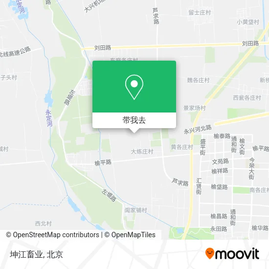 坤江畜业地图