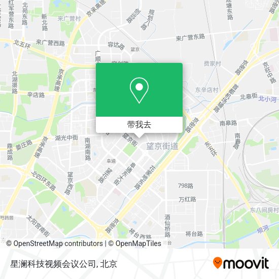 星澜科技视频会议公司地图