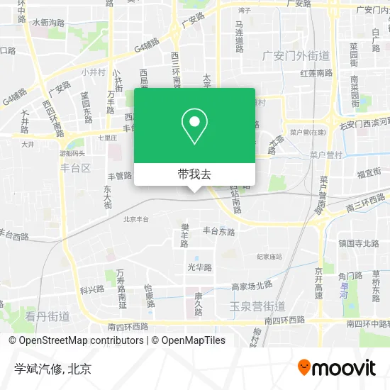 学斌汽修地图