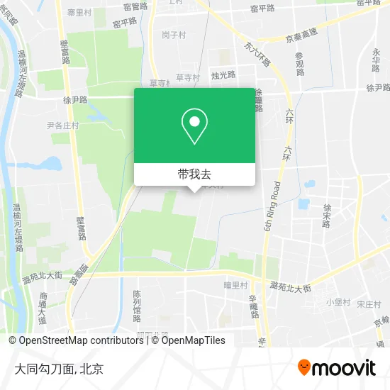 大同勾刀面地图
