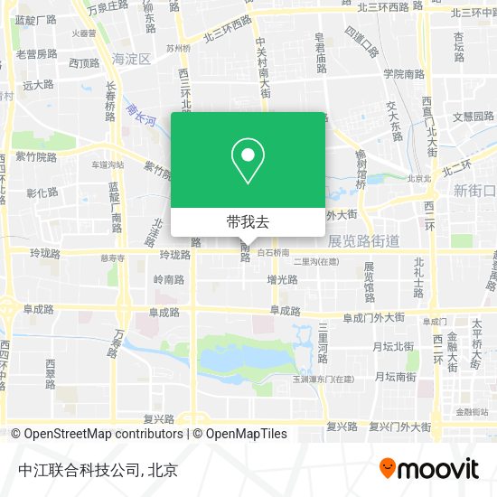 中江联合科技公司地图