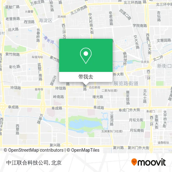 中江联合科技公司地图