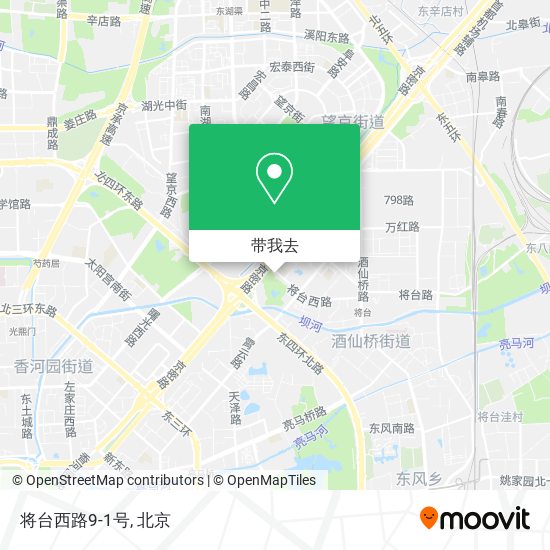 将台西路9-1号地图